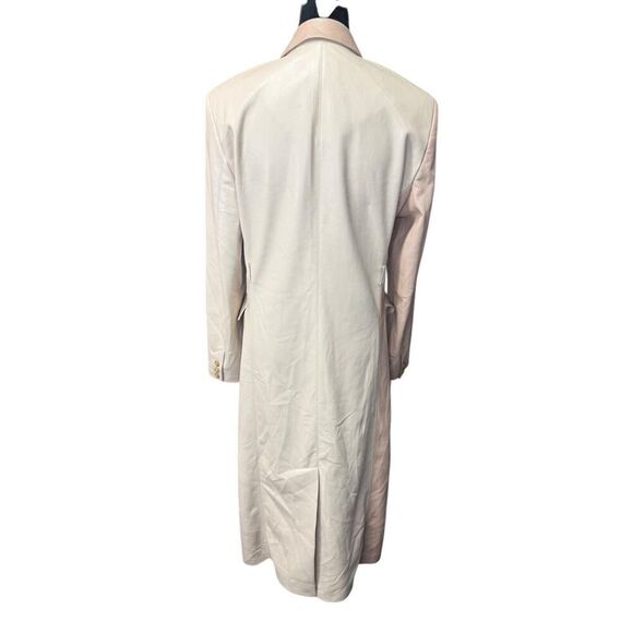 Nanushka Manila vegan leather trench coat Pink Small - Picture 10 of 16